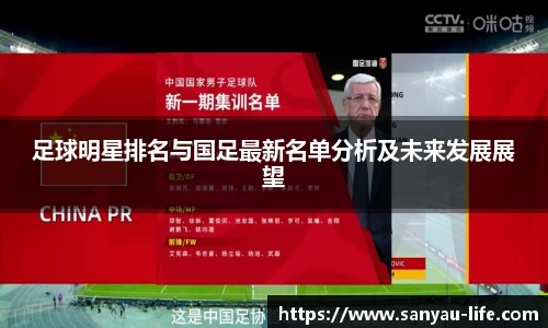 足球明星排名与国足最新名单分析及未来发展展望