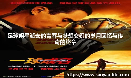 足球明星逝去的青春与梦想交织的岁月回忆与传奇的终章